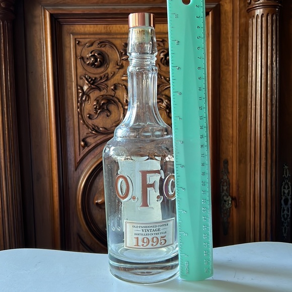 BUFFALO TRACE O.F.C. Old Fashioned Copper -VINTAGE-  Empty Collectors Bottle - Picture 10 of 14
